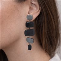 Boucles d'oreilles Rosso Prezioso Femme in Résine ROSSO9876